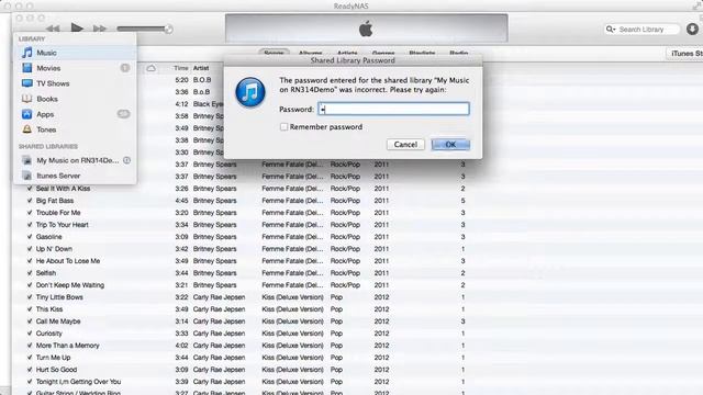ReadyNAS embedded iTunes Server makes sharing media content easy смотреть онлайн