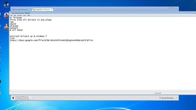 Universal Drivers WIndows xp/vista/7 смотреть онлайн