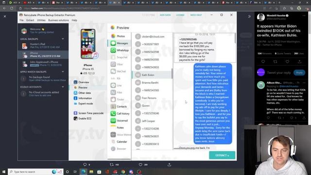 Hunter Biden NEW iCloud Leak. How is he Not in Prison? смотреть онлайн