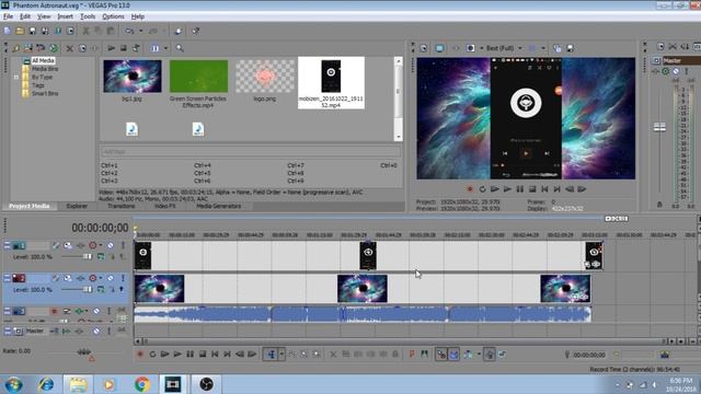 How to make a Custom Audio Spectrum In Sony Vegas Pro 13 without Adobe AE (No Plugin Required) смотреть онлайн