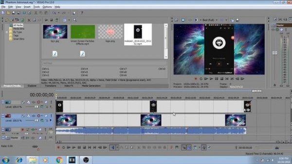 How to make a Custom Audio Spectrum In Sony Vegas Pro 13 without Adobe AE (No Plugin Required)