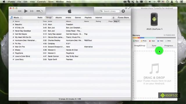 How to Transfer Music from iTunes directly to ASUS ZenFone 5? смотреть онлайн