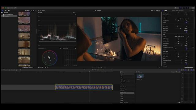 DEHANCER FCPX | Grading Tutorial смотреть онлайн