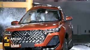 Краш-тест автомобиля Chery Tiggo 7 Pro по методике ANCAP
