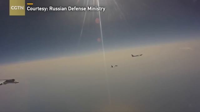 China, Russia conduct joint air patrol смотреть онлайн