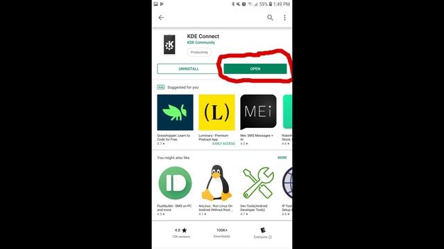 Control Linux PC From An Android Phone - KDE Connect How To Setup смотреть онлайн