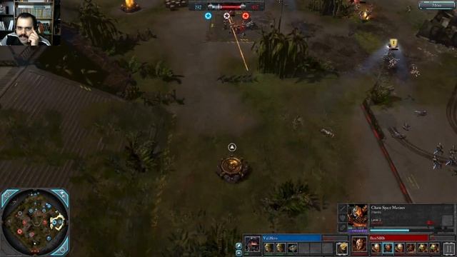 Dawn of War 2 Elite Mod 1v1 - Bestnoob [vs] DarkHero (CS vs INQ) смотреть онлайн