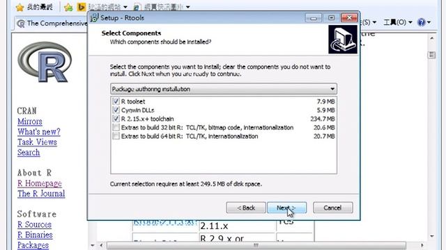 安裝Rtools(Windows) смотреть онлайн