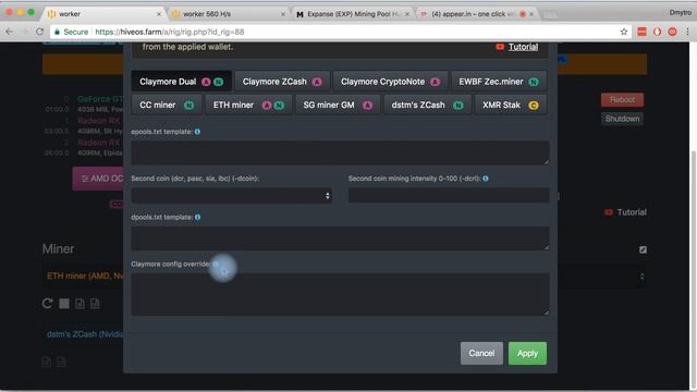 Second Miner I How setup a second miner on Hiveon OS смотреть онлайн