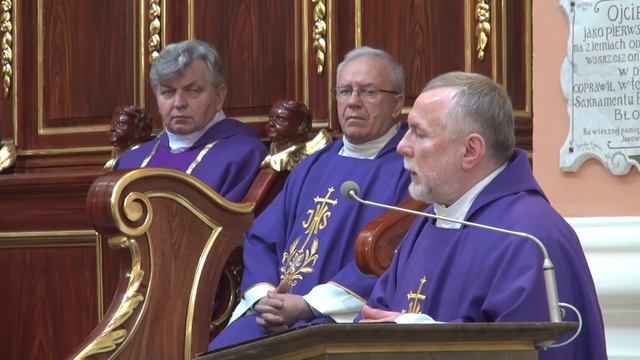 O. Andrzej Baran OFMCap - słowa podziękowania na zakończenie Mszy św. pogrzebowej. смотреть онлайн
