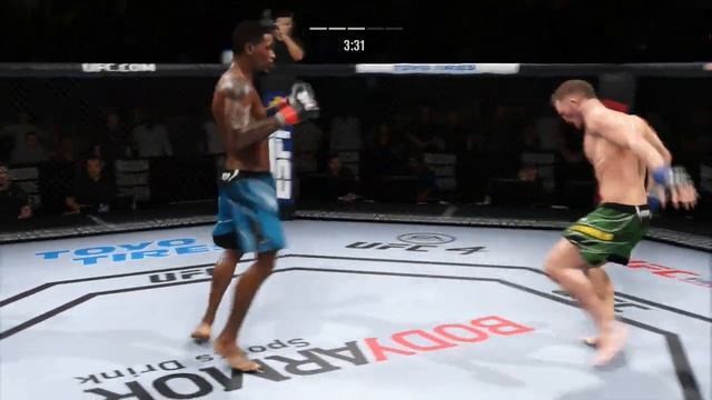 Kevin Holland Vs Jack Della Maddalena FULL FIGHT - UFC 4 AI Simulation