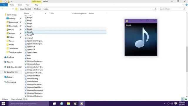 Windows 10 Build 10014 (Technical Preview) Sounds смотреть онлайн