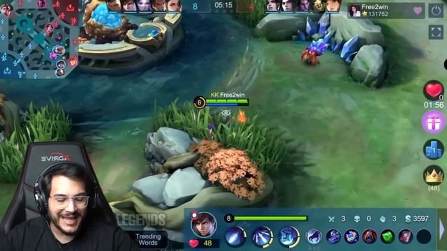 GLOBAL 1 GUSİON İLE BİR MAÇ! BU ADAM EN İYİSİ | Mobile Legends смотреть онлайн