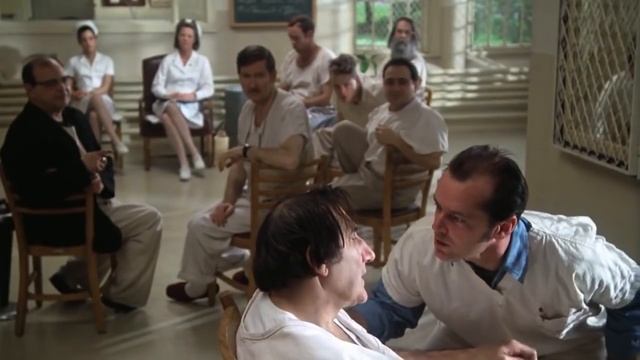 one flew over the cuckoo's nest (1975) (voting scene) смотреть онлайн