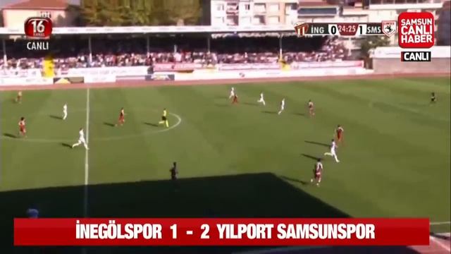 İnegölspor - Samsunspor Canlı Yayın | TFF 2. Lig karşılaşması смотреть онлайн