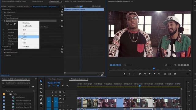 Adobe Premiere - Make creative adjustments смотреть онлайн