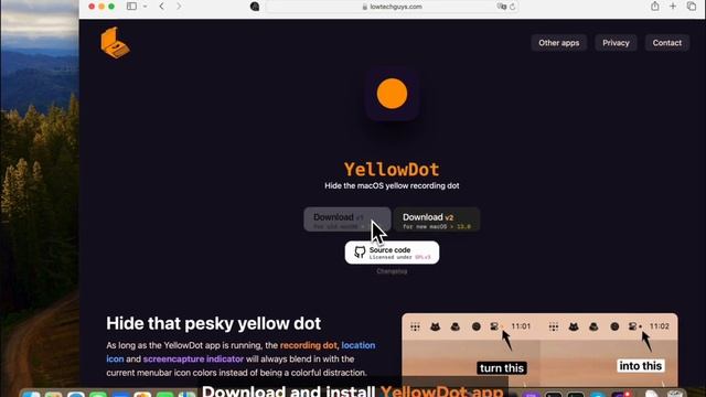How to Hide Orange Microphone dot on MacOS sonama easily смотреть онлайн