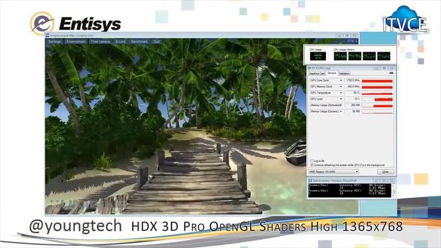 Citrix XenDesktop 7.1 on HP Moonshot - Unigine Tropics UNSUPPORTED HDX 3D Pro VDA OpenGL смотреть онлайн