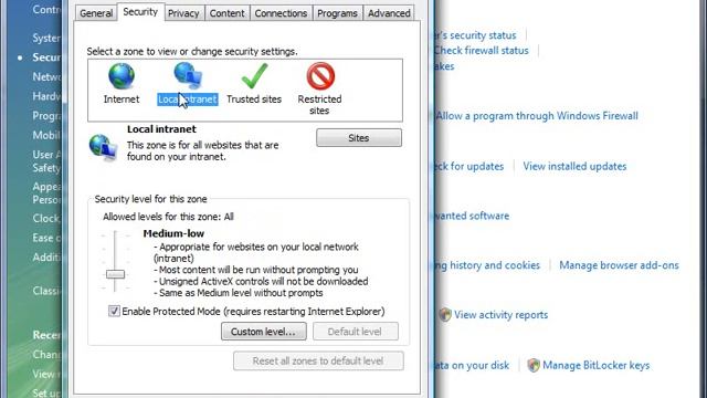 Lesson07.Change Internet Security Settings смотреть онлайн