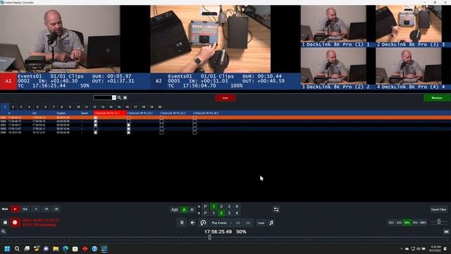 My Portable, Laptop-Based Instant Replay/Slow-Mo System (vMix/DeckLink)