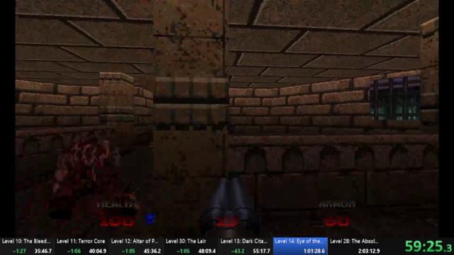 Doom 64 (2020) - WMD-Max main campaign speedrun 1:58:30 смотреть онлайн
