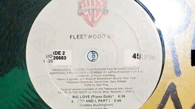 Fleetwood Mac - Big Love (Piano Dub) смотреть онлайн