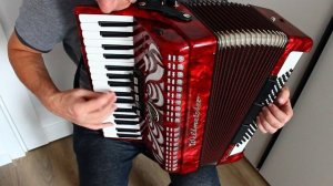 Продается немецкий аккордеон Weltmeister Caprice 3/4 RD в идеале