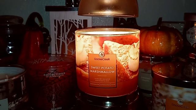 Sweet Potato Marshmallow 🦃 Goose Creek Candle review Oct 2021 смотреть онлайн