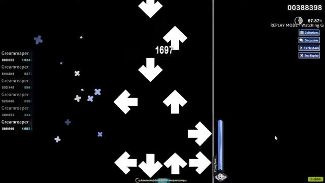 Blue Zenith - Xi Frenzy Another osu!mania 4k [4 Star] смотреть онлайн