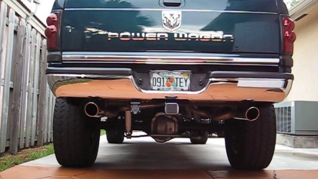 Dodge Ram 2500 V-10 Exhaust:shorty Headers/flowmasters Sound Clip
