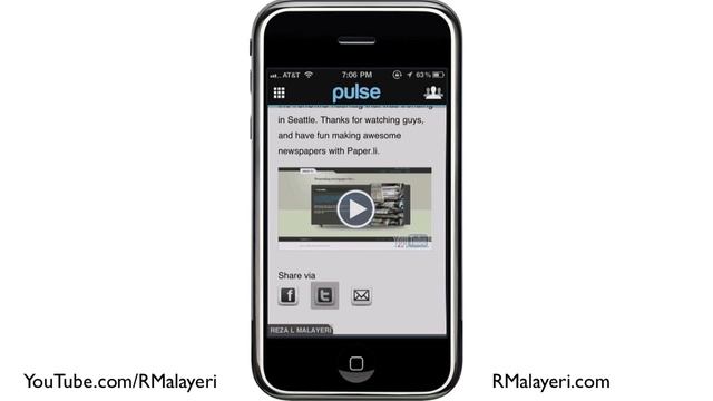 Pulse News Mini iOS app review: iPhone news app смотреть онлайн