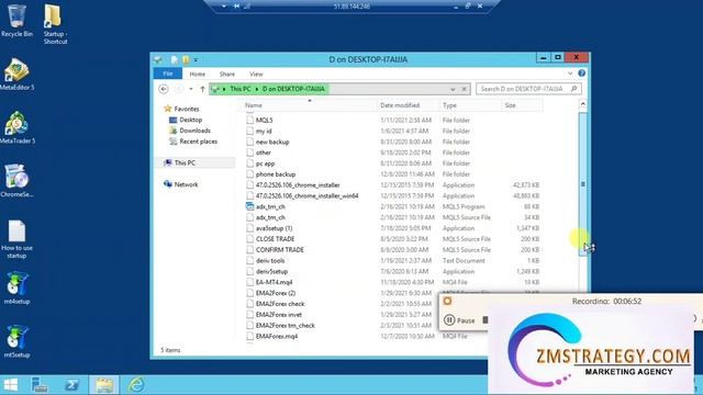 Step 8 how to connect your vps to remote desktop and install your mt5 and mt4 смотреть онлайн