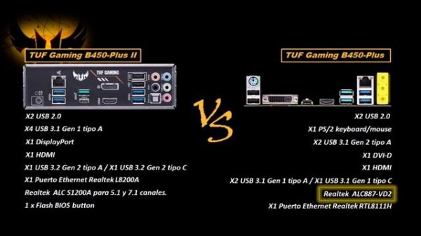 ASUS TUF GAMING B450-PLUS II PLACA BASE ECONOMICA PARA RYZEN 5600G 🔥⚔