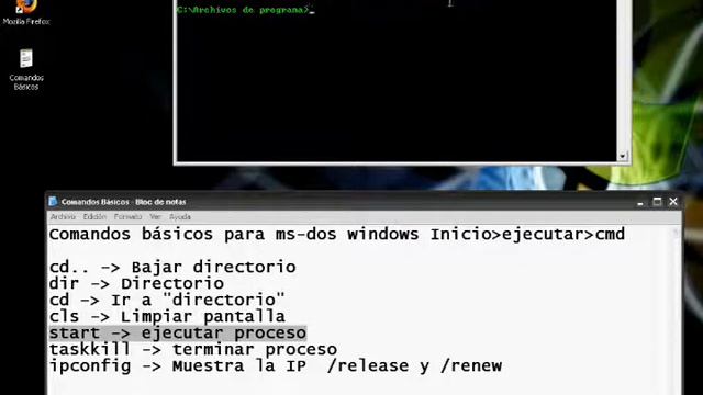 Comandos básicos para ms-dos windows смотреть онлайн