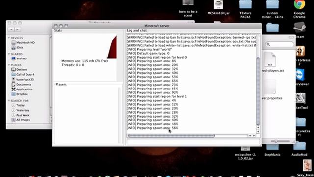 How to make a Minecraft 1.8 (Pre Release) Server Mac смотреть онлайн
