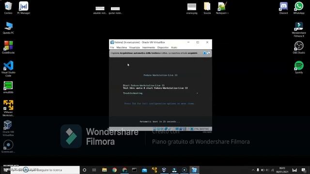 Installazione Virtual Machine Fedora su Virtual Box (Ilaria 3A Inf 20/21) смотреть онлайн