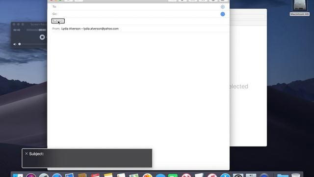 How I would compose an email on the Mac with voiceOver смотреть онлайн