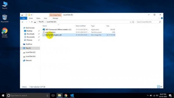 How to install .NET framework 3.5 offline on windows 10/8