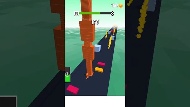 STACK COLORS! game HIGH SCORE 👩🏻🦰💚🌈 Gameplay All Levels Walkthrough iOS, Android New Game WalkPros смотреть онлайн
