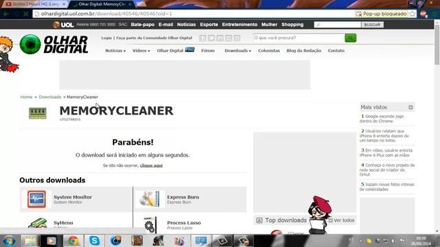 Memory Cleaner download , instalação e uso !!! смотреть онлайн