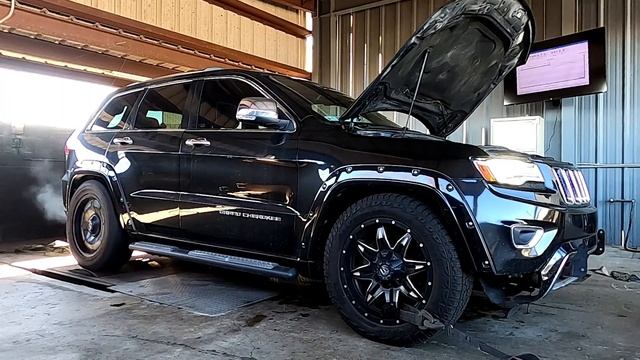 2014 Jeep Grand Cherokee Performance on the Dyno at Serious HP. смотреть онлайн