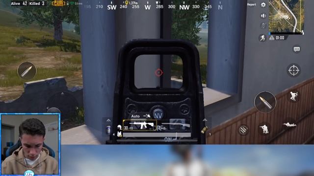 PLAYING PUB G MOBILE FOR THE FIRST TIME EVER! смотреть онлайн