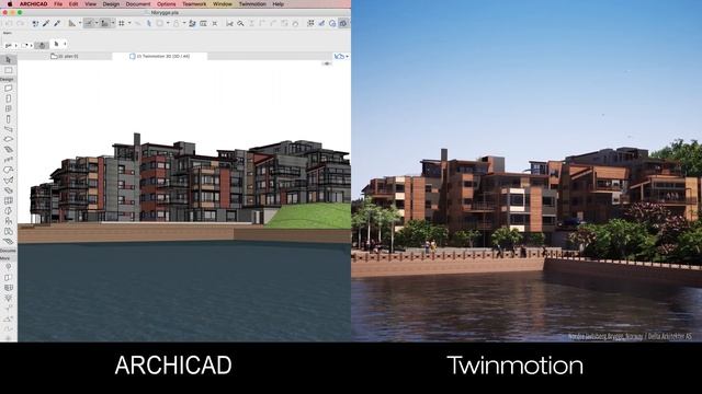 Transform ARCHICAD Model into Real-Time Experience with Twinmotion смотреть онлайн