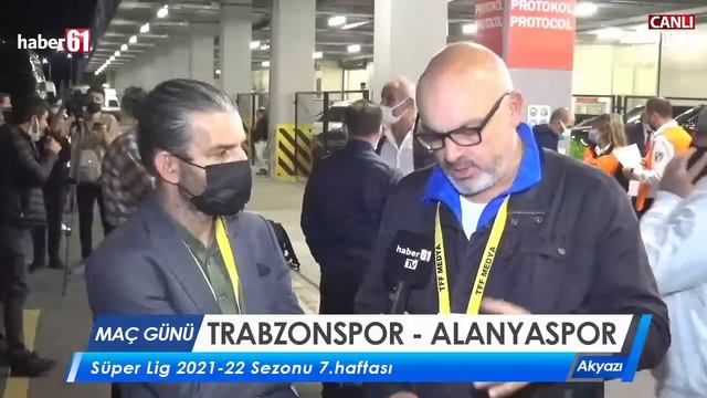 Trabzonspor Alanyaspor maçı öncesi Akyazı'dan Canlı yayın смотреть онлайн