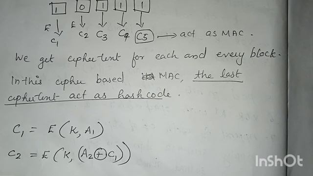 Cipher Based MAC (CMAC) смотреть онлайн