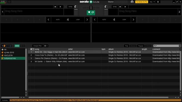 SERATO DJ LITE - PART 4- MUSIC FILE ANALYSIS.!