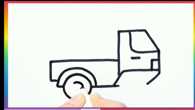 Truck Drawing Easy