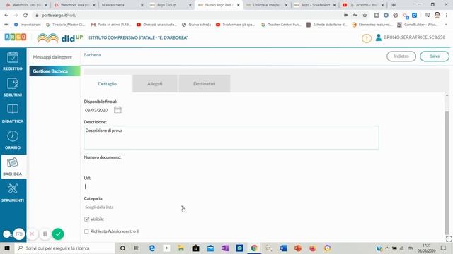 Come fare didattica a distanza con argo didup | Tutorial per insegnanti смотреть онлайн