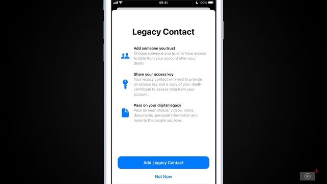 SCOM1116 - Digital Legacy Contacts on iOS - Preview смотреть онлайн