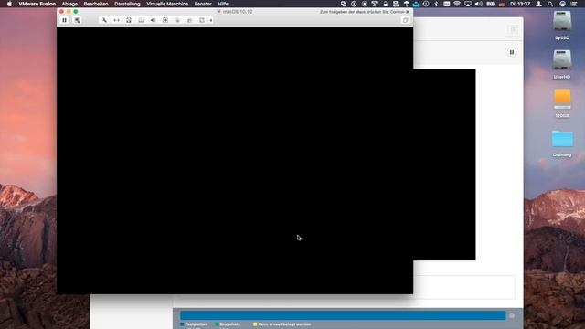 macOS Sierra als virtuelle Maschine in VMWare Fusion installieren смотреть онлайн